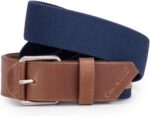 Cinto Masculino Couro Legítimo Elástico: conforto, ajuste perfeito e estilo casual para uso diário e plus size. - Imagem 3