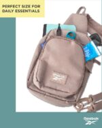 Reebok Bolsa tiracolo prática e versátil para levar seus itens com conforto e estilo - Imagem 6
