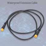 Cabo Conector Tbest 3 Pinos à Prova D'água: durável, flexível e ideal para extensão de bicicleta elétrica - Imagem 4