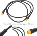 Cabo Conector Tbest 3 Pinos à Prova D'água: durável, flexível e ideal para extensão de bicicleta elétrica - Imagem 7