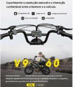 Bicicleta de montanha com pneu largo 20x4, 7 velocidades e desempenho off-road de até 51 km/h. - Imagem 3