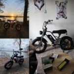 Bicicleta de montanha com pneu largo 20x4, 7 velocidades e desempenho off-road de até 51 km/h. - Imagem 9