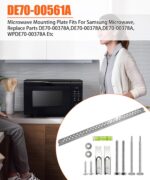 DE70-00561A Kit de montagem Samsung: suporte resistente para fixar seu micro-ondas com segurança e fácil instalação. - Imagem 4