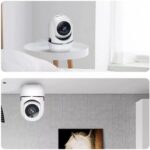 Câmera Smart WiFi Full HD com visão noturna, rotação 360° e alerta de movimento para máxima segurança. - Imagem 6