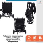 Carrinho de Bebê Baby Style Wonder 2 em 1: conforto, segurança e praticidade com assento ajustável e fechamento compacto - Imagem 3