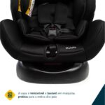 Safety 1st Multifix 0 a 36kg com Isofix: segurança, conforto e proteção lateral para acompanhar seu filho em todas as fases. - Imagem 9