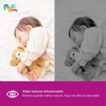 Babá Eletrônica Sem Fio Maxi Baby com visão noturna, zoom 2x e conexão segura para monitorar seu bebê com tranquilidade. - Imagem 3