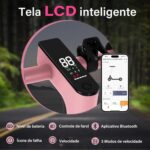 HONEYWHALE M2 MAX: patinete elétrico 500W, 32km/h e autonomia de 22km para mobilidade urbana segura e prática - Imagem 5
