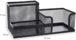 Kit Escritorio Organizador 4 Itens para mesa organizada, ideal para home office e escritório com bandeja, lixeira e porta-lápis - Imagem 5