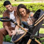 Travel System Infanti Romanzo Trio com Isofix: carrinho completo, confortável e compacto para passeios com mais praticidade e segurança. - Imagem 9
