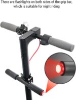 Patins Elétrico Infantil lyrlody com guidão ajustável, luzes noturnas e ferro seguro para crianças - ideal para passeio com conforto e proteção - Imagem 3