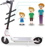 Patins Elétrico Infantil lyrlody com guidão ajustável, luzes noturnas e ferro seguro para crianças - ideal para passeio com conforto e proteção - Imagem 7