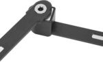 Trava de bicicleta dobrável antirroubo em aço alta resistência, à prova d’água, ideal para bike elétrica e moto. - Imagem 3
