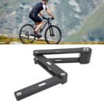 Trava de bicicleta dobrável antirroubo em aço alta resistência, à prova d’água, ideal para bike elétrica e moto. - Imagem 7