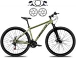 Bicicleta Aro 29 Absolute Nero 5: desempenho, conforto e freio hidráulico para trilhas e passeios.