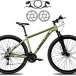 Bicicleta Aro 29 Absolute Nero 5: desempenho, conforto e freio hidráulico para trilhas e passeios.