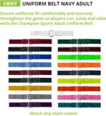 Champion Sports: cinto ajustável para uniforme de beisebol e softbol, conforto e segurança para adultos e jovens em 19 cores. - Imagem 3