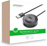 UGREEN Hub USB 4 portas alimentado com cabo 1m, compatível com MacBook, PC e mais, ideal para expandir conexões com praticidade. - Imagem 7