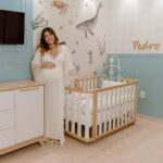 Quater Berço Evolutivo 3 em 1: mini berço, berço americano e mini cama com rodinhas e colchão incluso - Imagem 6