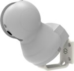 Suporte de parede para babá eletrônica e câmera WiFi com ângulo de 45°, fixação segura e prática para melhor visualização. - Imagem 3