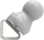 Suporte de parede para babá eletrônica e câmera WiFi com ângulo de 45°, fixação segura e prática para melhor visualização. - Imagem 5