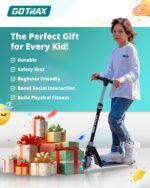 Gotrax K03: scooter infantil com rodas LED, guidão ajustável e passeio seguro para crianças. - Imagem 6