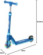 Gotrax K03: scooter infantil com rodas LED, guidão ajustável e passeio seguro para crianças. - Imagem 9