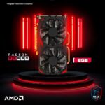 PC Gamer BluePC FRAG com Ryzen 7 5700X, RX 580 8GB e SSD NVMe 512GB para jogar com fluidez e desempenho. - Imagem 3