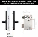 Fechadura Inteligente Wi-Fi com Biometria e App para mais segurança e praticidade na sua porta - Imagem 5