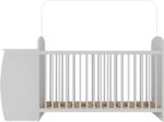 Berço Cômoda Multifuncional Colinho de Mãe com colchão incluso: praticidade, conforto e espaço para o quarto do bebê. - Imagem 6