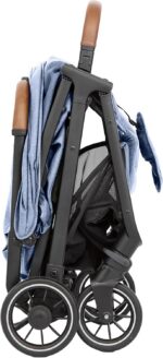 Carrinho de Bebê Compacto Pact Pro Light Blue Joie: leve, compacto e ideal para viagens, com fechamento fácil e conforto desde o nascimento - Imagem 3