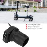 Acelerador meia torção 36V com indicador de bateria, ABS resistente e fácil instalação para bicicletas elétricas e scooters. - Imagem 4