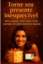 Cartão Presente Inovador Personalizável com QR Code: grave mensagem e foto para surpreender em qualquer ocasião. - Imagem 6