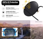 MEETSUN Óculos de sol redondos pequenos polarizados UV400: estilo retrô com proteção e conforto unissex - Imagem 6