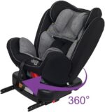 Cadeira de Carro Infantil Deluxe 360° Isofix Maxi Baby: segurança, conforto e rotação 360° para crianças de 0 a 36kg. - Imagem 6