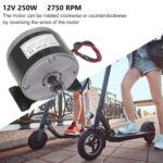 Motor DC escovado MY1025 12V 250W: alta velocidade, alto torque e instalação fácil para scooter e carros elétricos pequenos - Imagem 6