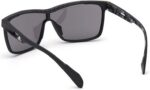 Adidas Óculos de sol SP0019 cinza espelhado CAT3: estilo, proteção e conforto para o verão e esportes. - Imagem 3