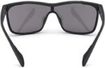 Adidas Óculos de sol SP0019 cinza espelhado CAT3: estilo, proteção e conforto para o verão e esportes. - Imagem 4