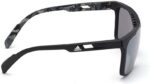 Adidas Óculos de sol SP0019 cinza espelhado CAT3: estilo, proteção e conforto para o verão e esportes. - Imagem 6