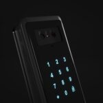 Fechadura Digital Primebras Frankfurt P7001 com reconhecimento facial 3D, Wi-Fi e acesso seguro por biometria e senha. - Imagem 6