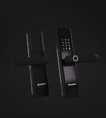 Fechadura Digital Primebras Frankfurt P7001 com reconhecimento facial 3D, Wi-Fi e acesso seguro por biometria e senha. - Imagem 7
