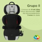 Cadeira Versati Gelo Tutti Baby: segurança, conforto e crescimento de 9 a 36kg com cinto 5 pontos e apoio ajustável. - Imagem 3