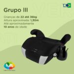 Cadeira Versati Gelo Tutti Baby: segurança, conforto e crescimento de 9 a 36kg com cinto 5 pontos e apoio ajustável. - Imagem 4