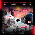 PC Gamer BluePC FRAG: Ryzen 7 8700F, RX 6600 8GB, 16GB DDR5 e SSD NVMe para jogos fluidos e alta performance - Imagem 4
