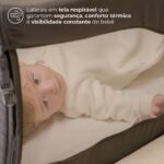 Berço Infanti Donatello co-bed Cinza Grafite: conforto e segurança para o bebê, com montagem rápida e acesso fácil. - Imagem 3