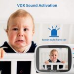 Babá Eletrônica TakTark 3.2 com visão noturna, áudio bidirecional, VOX e monitor de temperatura para mais segurança e praticidade. - Imagem 4