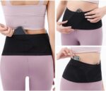 Cinto Invisível para Corrida com Bolsa para Celular e Armazenamento à Prova de Umidade para Esportes e Caminhadas - Imagem 4