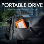 HDD Externo LaCie Rugged Mini 2TB USB 3.0 portátil com resistência a quedas, ideal para armazenamento seguro e prático. - Imagem 7