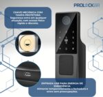 ProlockBR N3: fechadura inteligente IP65 com 5 formas de abertura para mais segurança, praticidade e controle. - Imagem 4