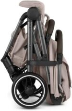 ABC Design Ping 3 Trekking: carrinho leve, dobrável e seguro com capota UV 50+ para passeios confortáveis. - Imagem 2